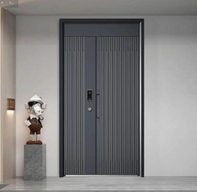 Steel door